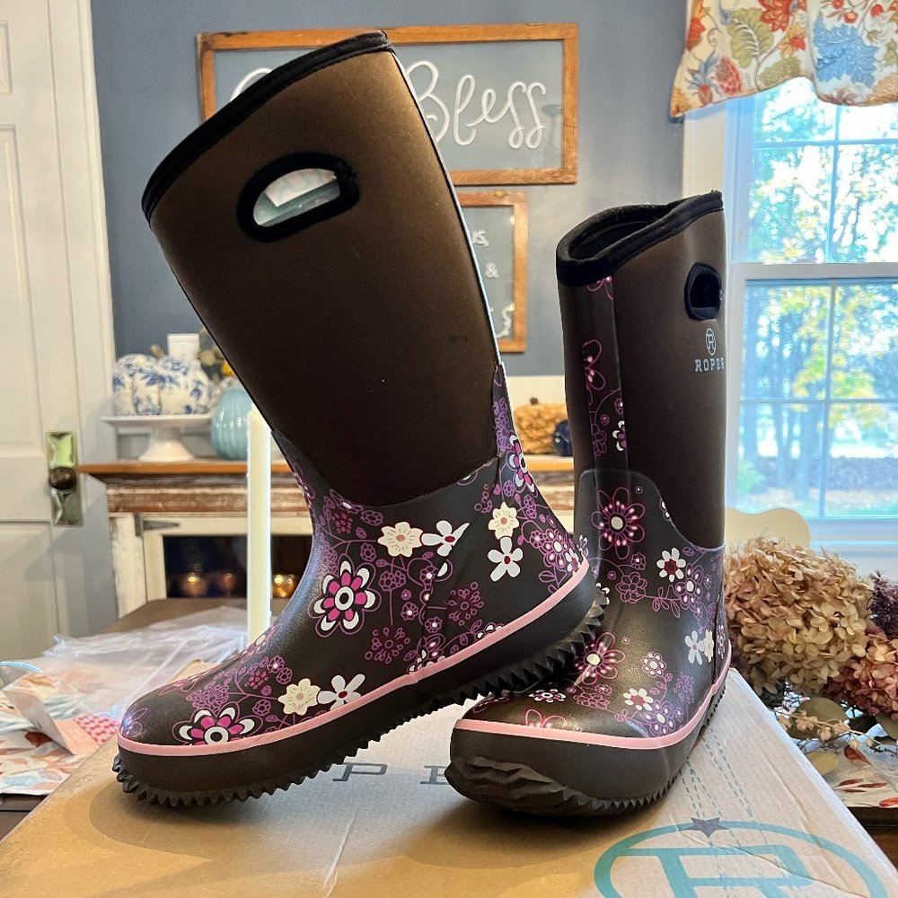 Roper Flower Barn Boot - Picture 1 of 3